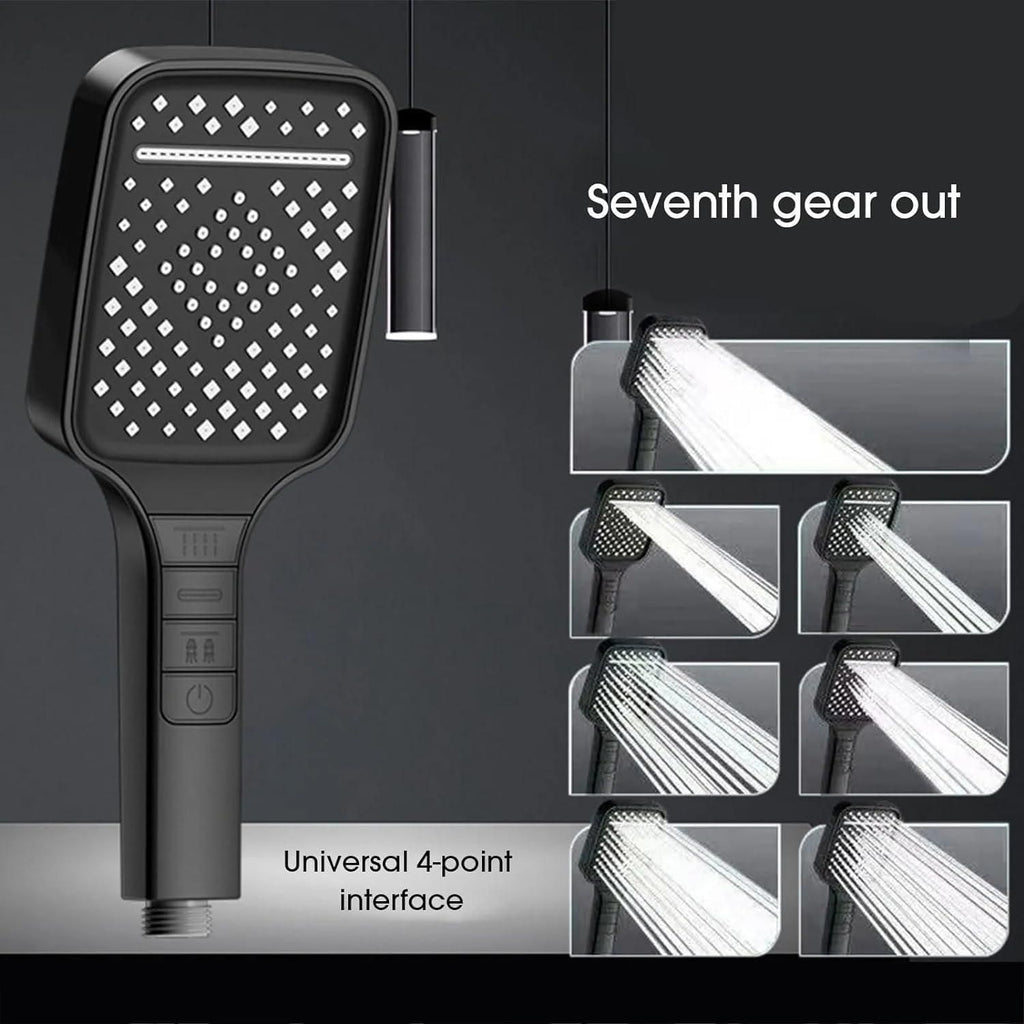 🚿 Square Hand Shower for Bathroom (Without Hose Pipe)