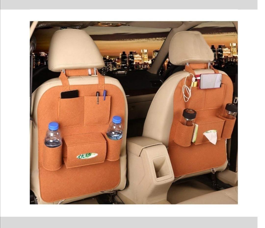 Compatible Multi-Pocket Seat Back Storage Bag Organizer Holders